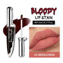Bloody Gothic Matte Lip Stain for Halloween Cosplay Makeup