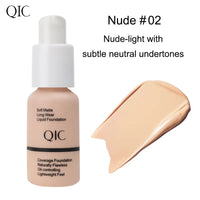 Oil-Control Liquid Foundation and Concealer, 60g