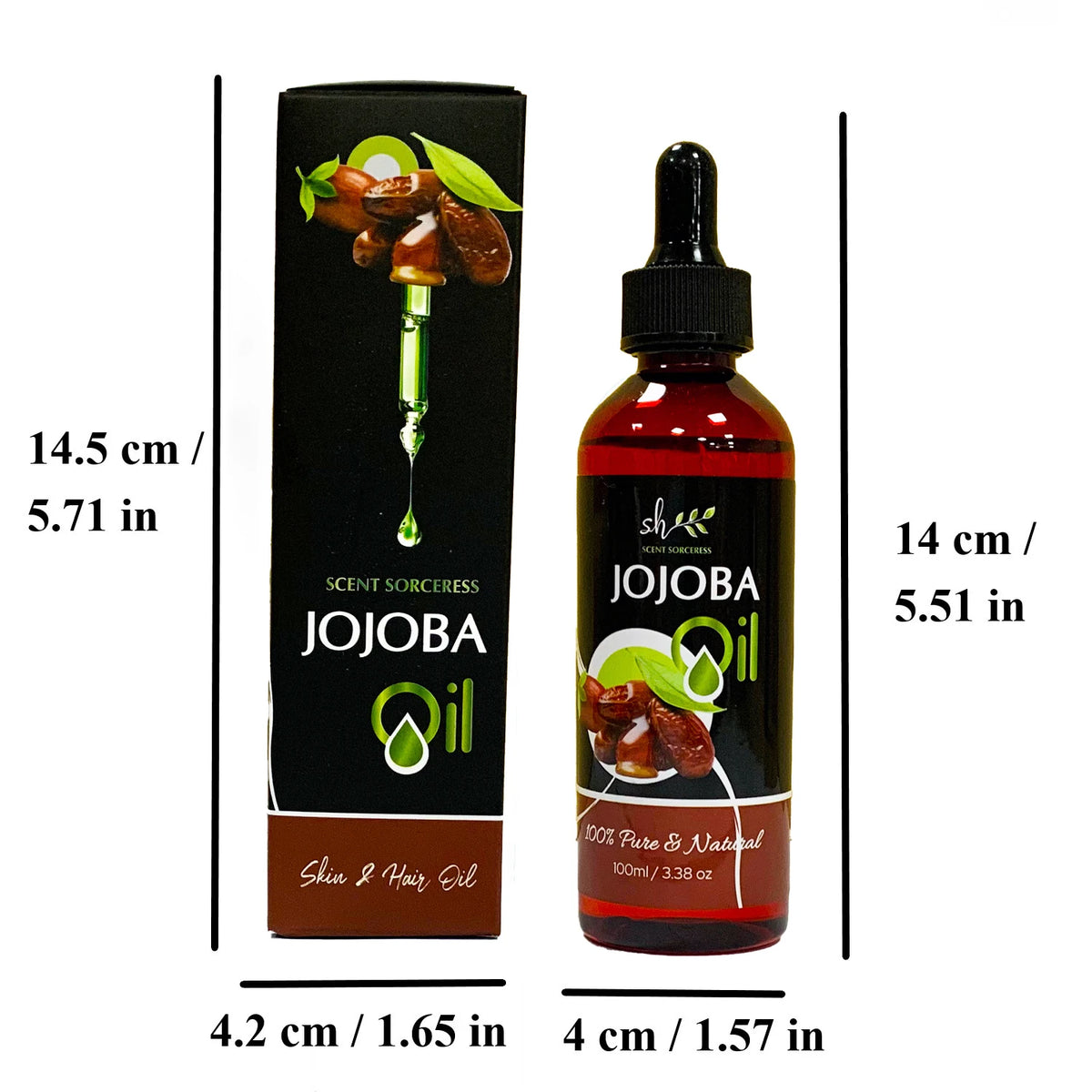 100ml Nourishing Jojoba Oil for Massage and Aromatherapy