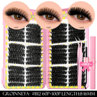 540pcs Lash Clusters Kit with Bond and Seal