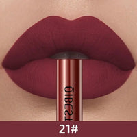 1 PC matte lipstick, non stick to cup, waterproof and long-lasting, whitening and non fading