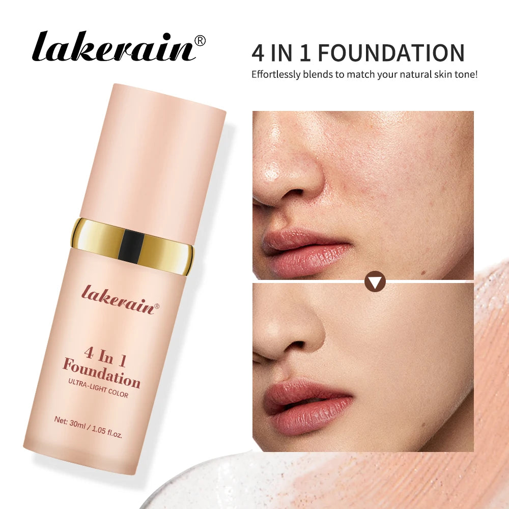 4-in-1 Moisturizing Full Coverage Foundation SPF 30