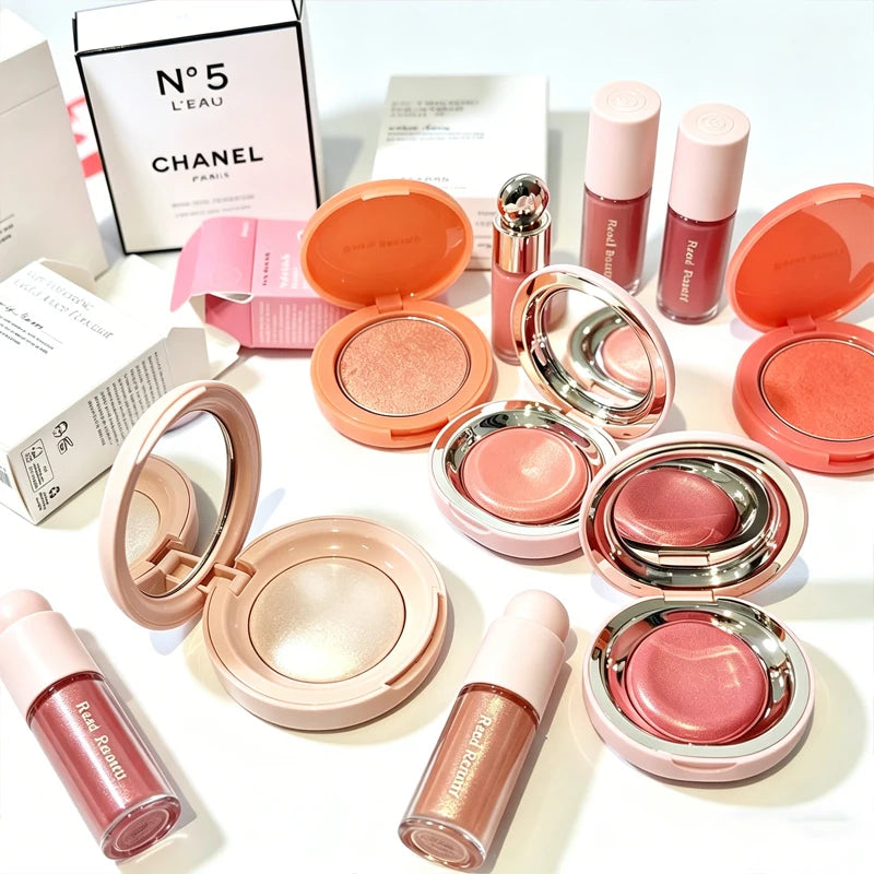 Beauty Soft Pinch Liquid Blush and Positive Light Highlighter