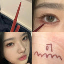 Ultra-fine Waterproof Gel Eyeliner Pencil in Pink Brown