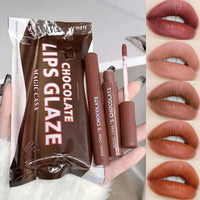 5-Piece Waterproof Chocolate Liquid Lipstick Set