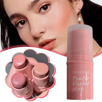 3-in-1 Waterproof Matte Cream Blush Stick