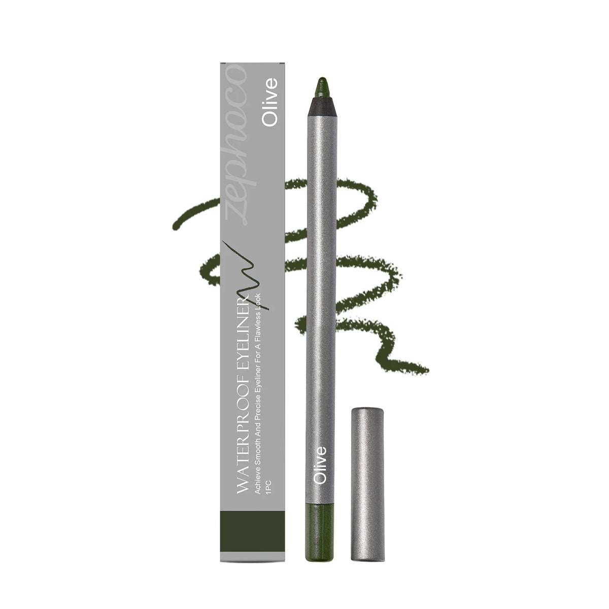 Waterproof and Smudge-Proof Gel Eyeliner Pencil