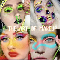 12-Color Neon UV Fluorescent Liquid Eyeliner Set
