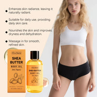 Lightweight Shea Butter Moisturizing Body Oil for Dry Skin