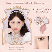Knight Unicorn Strawberry Rococo Embossed Blush 5g