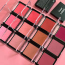 10pcs Pink Matte Pressed Powder Blush Palette Wholesale Bulk