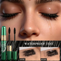 2-in-1 Waterproof Long-Lasting Curling Mascara