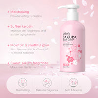 Japan Sakura Nourishing Body Lotion 200g