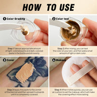 4-Piece Full Coverage Cream Concealer Kit