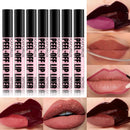 7-Piece Peel Off Lip Stain Set - Long Lasting Waterproof Lip Tint