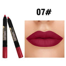 9-Color Matte Velvet Lipstick Pen - Long Lasting & Waterproof