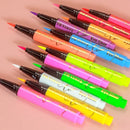 UV Fluorescent Glow Liquid Eyeliner and Neon Face Paint Pen