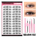 Cat Eye DIY Lash Extension Kit with Bond, Seal, and Tweezers
