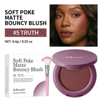 Cream-to-Powder Blush with Brush
