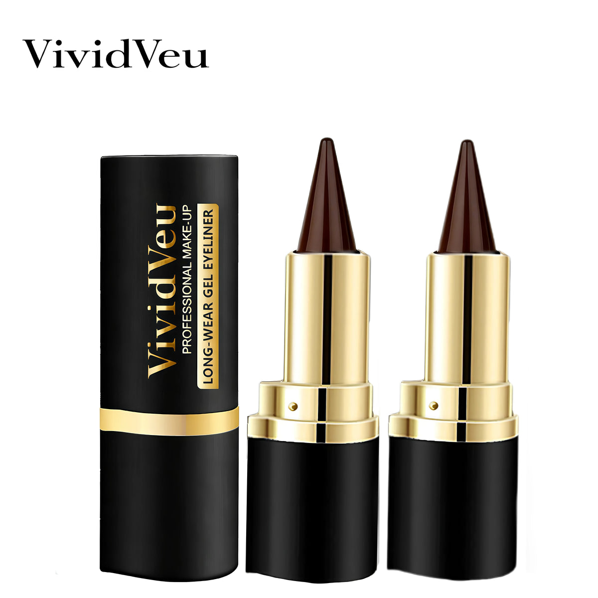 2-Pack Waterproof and Smudge-Proof Multi-Purpose Eyeliners