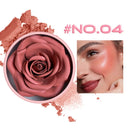 3D Rose Petal Floral Blush and Natural Highlighter