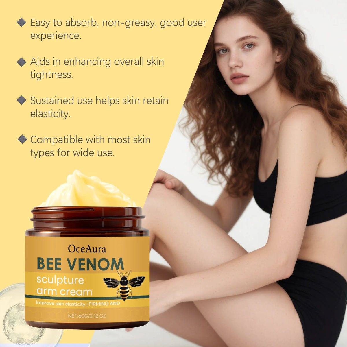 Bee Venom Sculpting and Tightening Body Cream