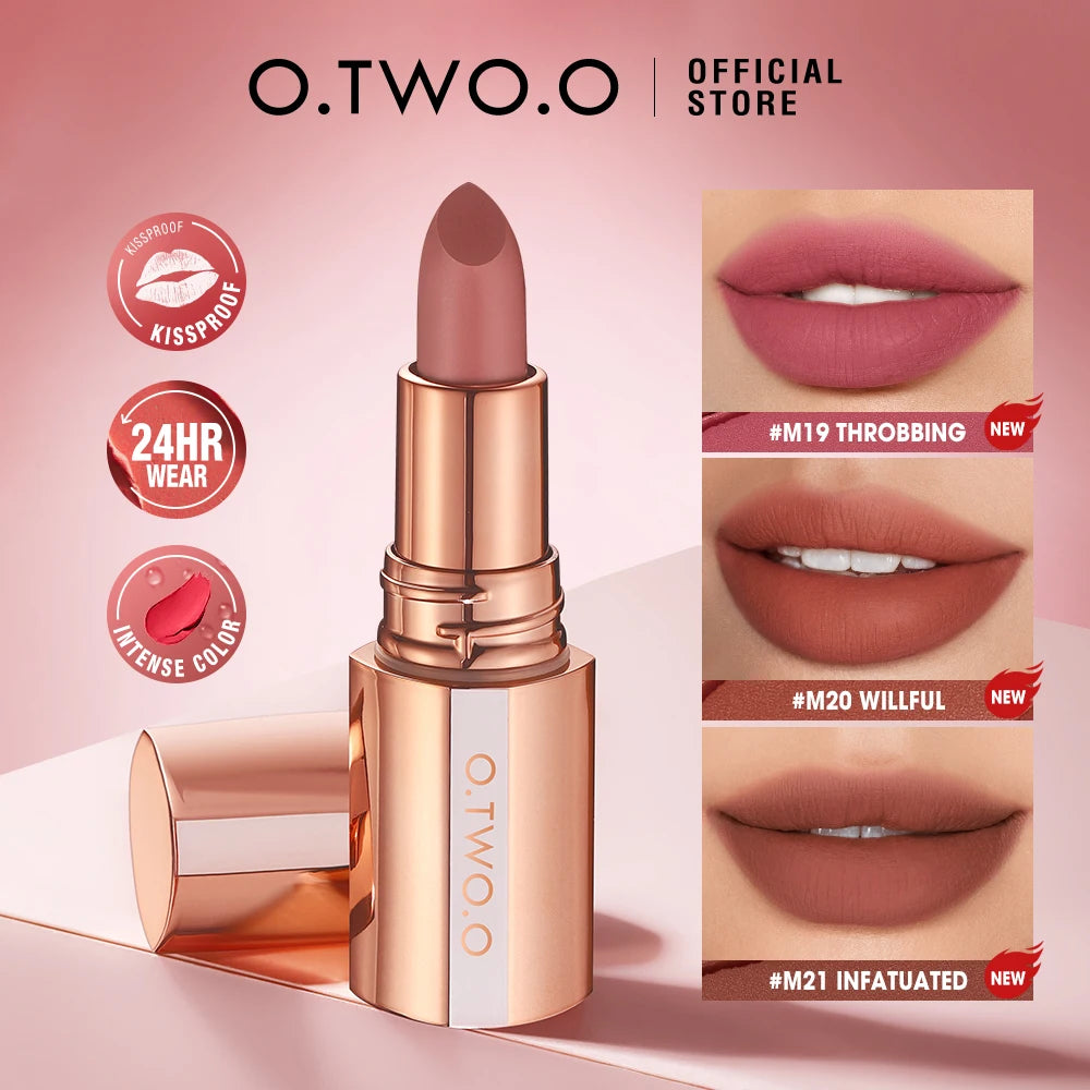 Matte Velvet Long Lasting Waterproof Lip Tint - 8 Colors