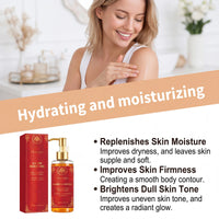 Firming and Glowing Body Oil for Smooth Skin and Anti-Cellulite Massage