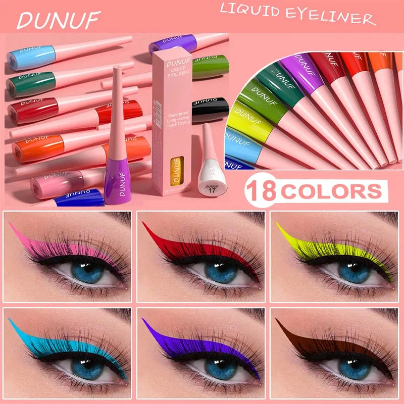 Dark Green Waterproof Liquid Eyeliner Pencil