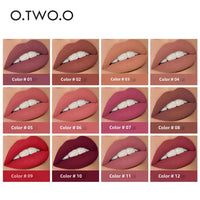 O.TWO.O 2-in-1 Waterproof Matte Lipstick and Lip Gloss