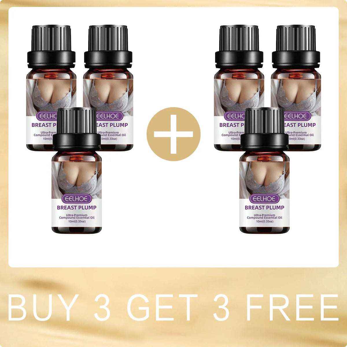 Breast Enlargement and Firming Massage Oil