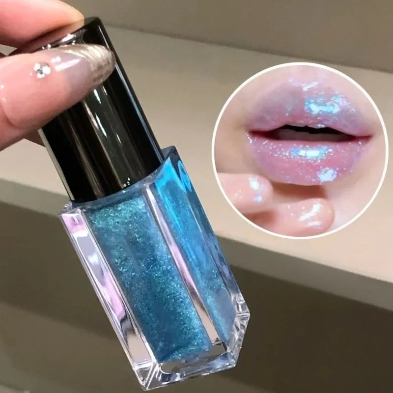 Multichrome Diamond Shimmer Mirror-Shine Lip Gloss