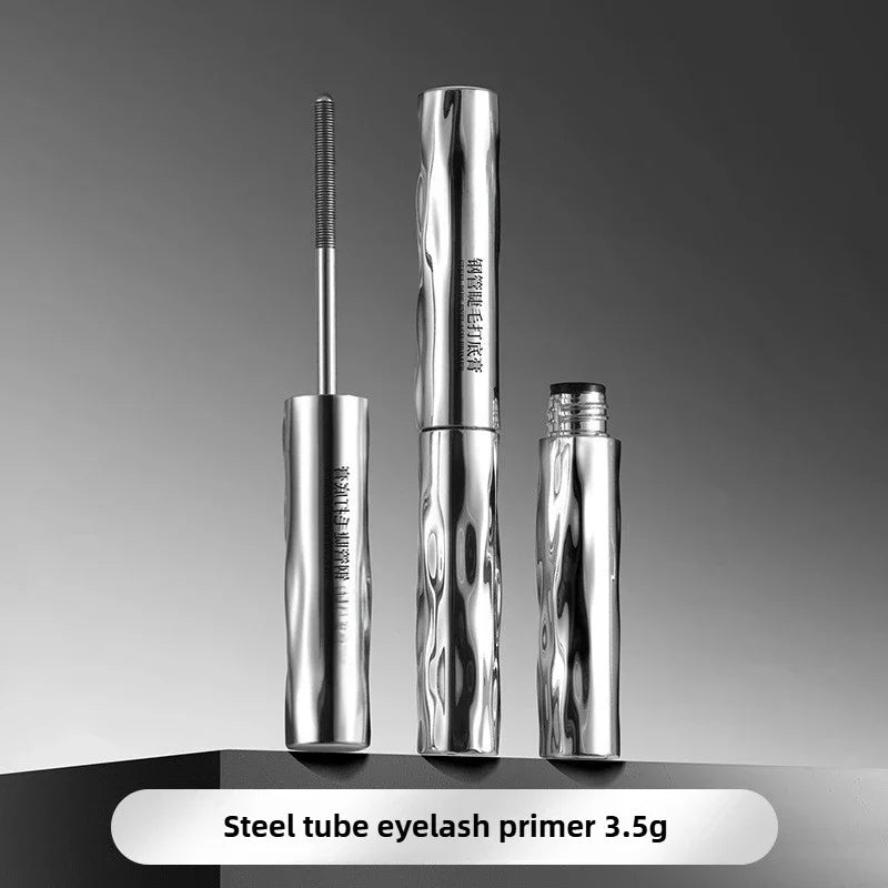 Waterproof Metal Iron Silk Fiber Mascara for Long Curling Lashes