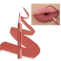 6-Color Matte Waterproof Lip Liner Pencil Set