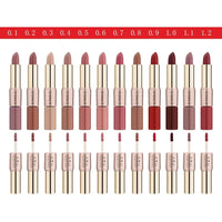 O.TWO.O 2-in-1 Waterproof Matte Lipstick and Lip Gloss