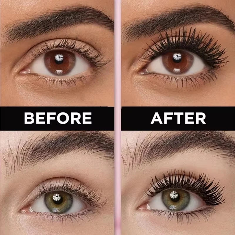 5D Waterproof Black Silk Fiber Lengthening Mascara