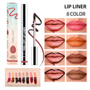 Peel-Off Lip Liner Tattoo and Waterproof Matte Lip Stain