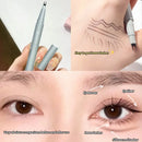 Double Forked Tip Waterproof Lower Lash and Liquid Eyeliner Pen