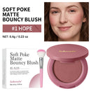 Cream-to-Powder Blush with Brush