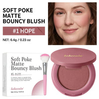 Cream-to-Powder Blush with Brush