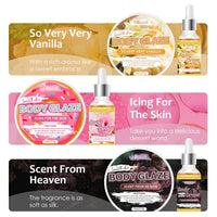 Hydrating Body Glaze and Body Oil Set