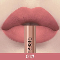 1 PC matte lipstick, non stick to cup, waterproof and long-lasting, whitening and non fading