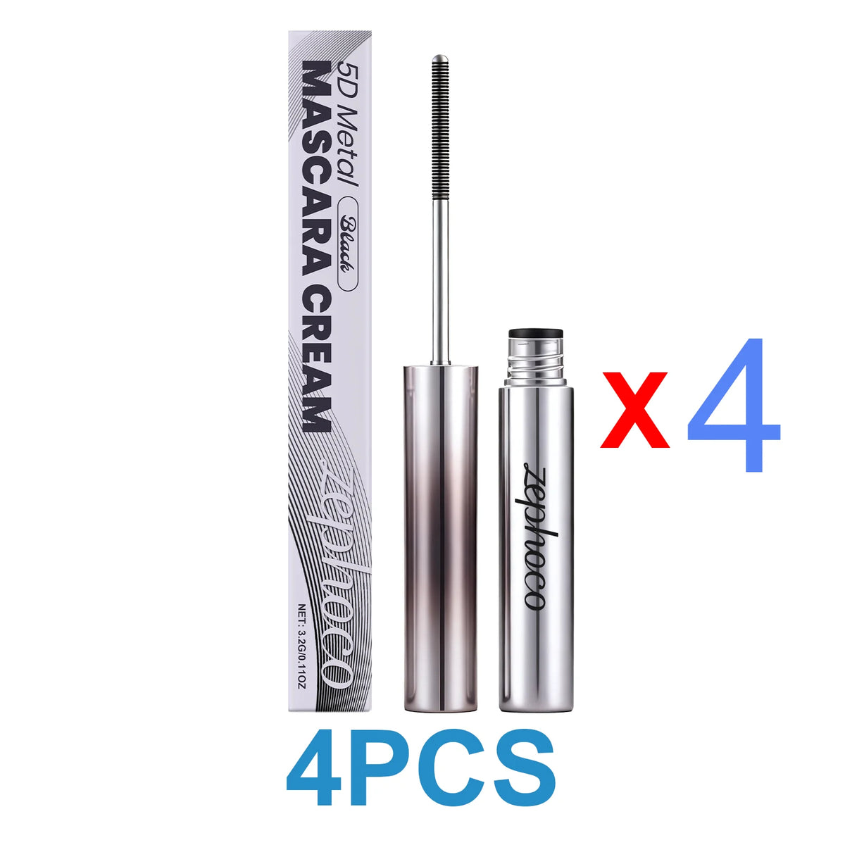 Waterproof Volumizing and Lengthening Black Mascara