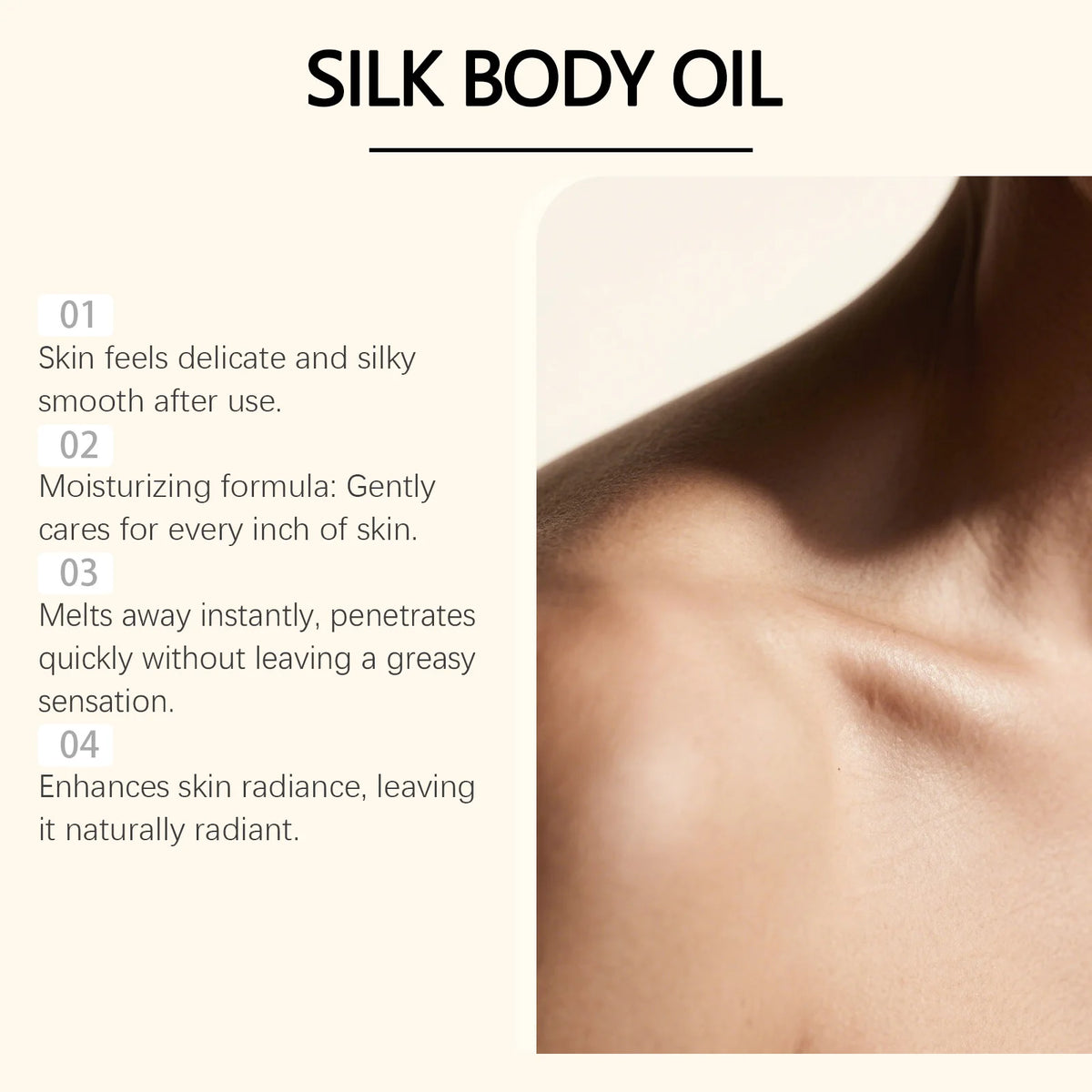 Dry Silk Softening and Exfoliating Body Oil