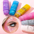 White Pearl Sparkling Sequins Glitter Gel Stick for Face and Body