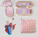 Moonlit Mermaid Makeup Set with Eyeshadow, Blush, Lip Gloss and Bag