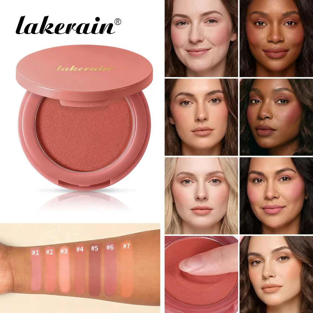 Cream-to-Powder Blush with Brush