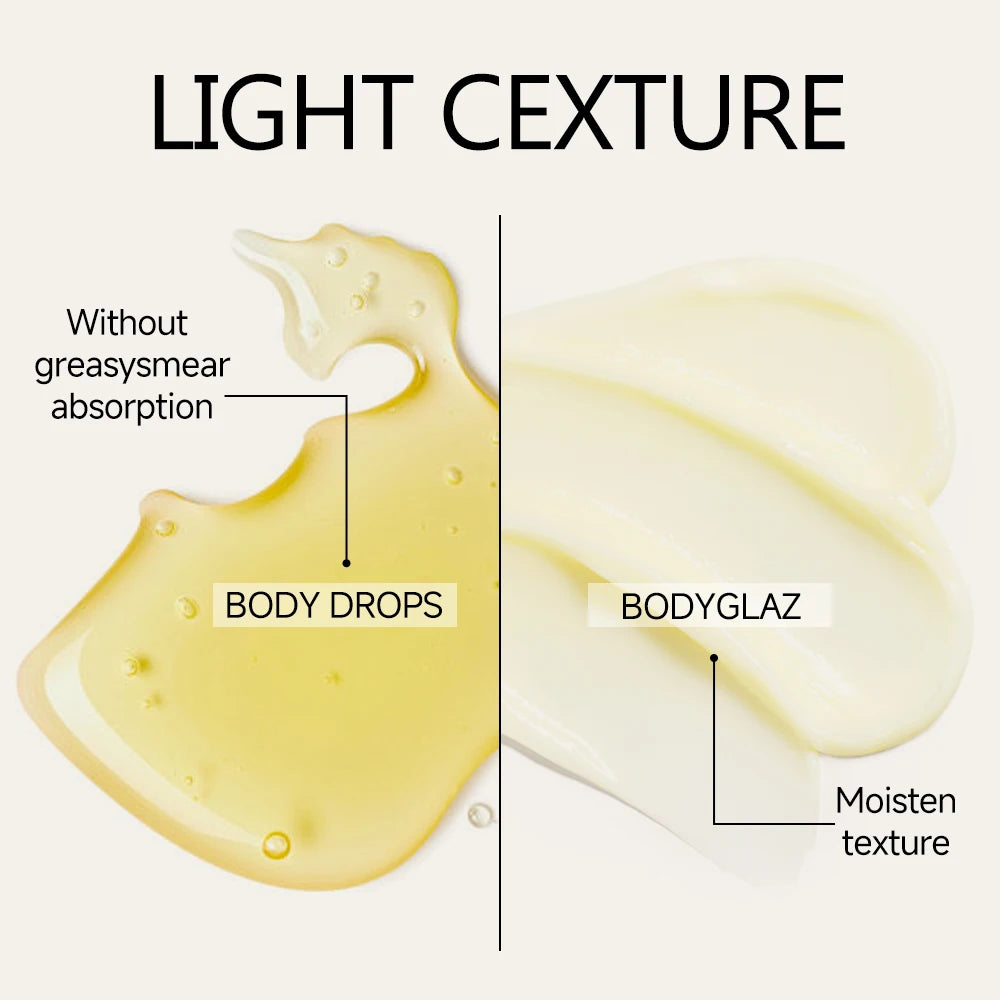 Pistachio Body Oil and Glaze Set with Roller Oil