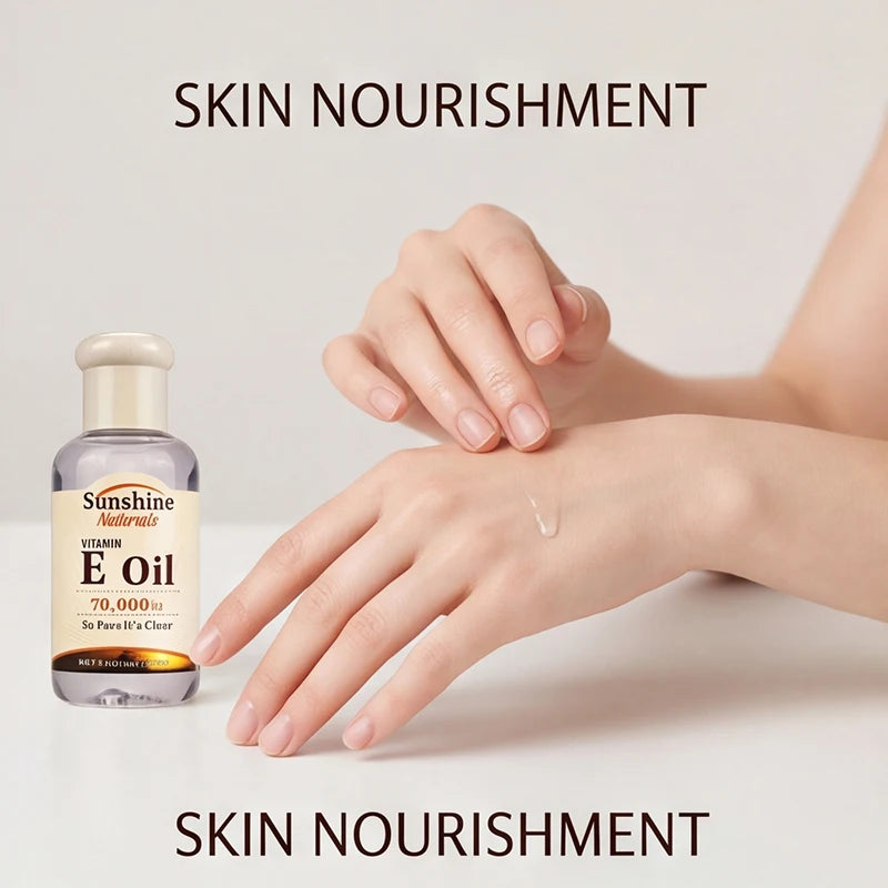 Vitamin E Moisturizing Body and Skin Care Oil, 75ml