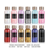 Waterproof High Gloss Body and Face Glitter Gel